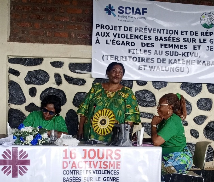 SESSION D’OUVERTURE DE D’ACTIVISME CONTRE LES VBG 16 JOURS